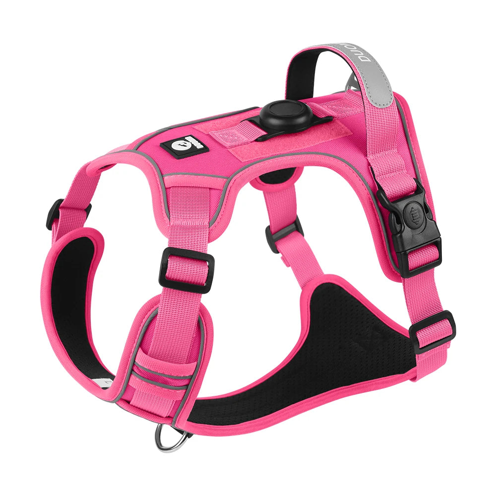 Adjustable Dog Harness with AirTag Holder