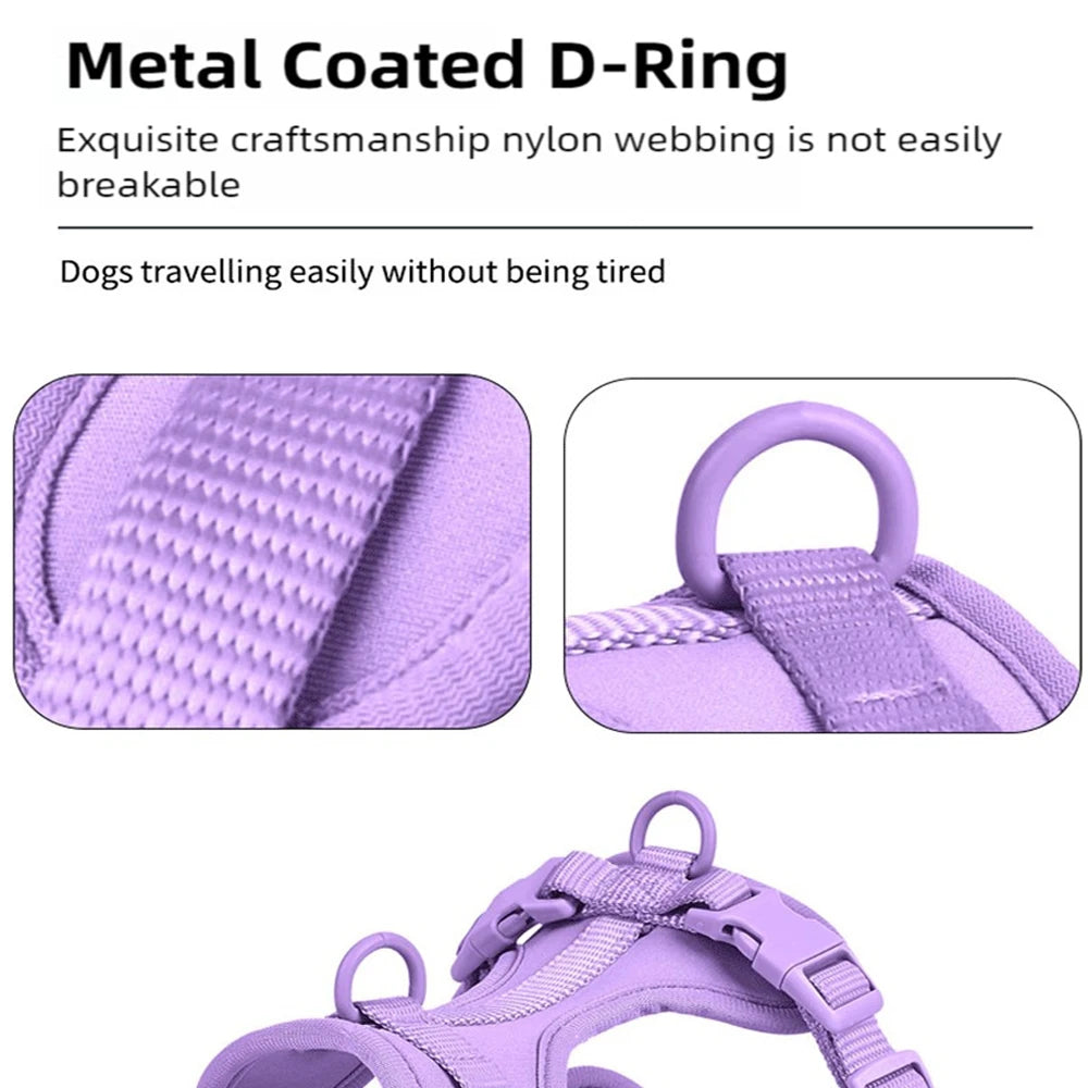 Breathable Dog Harness Set