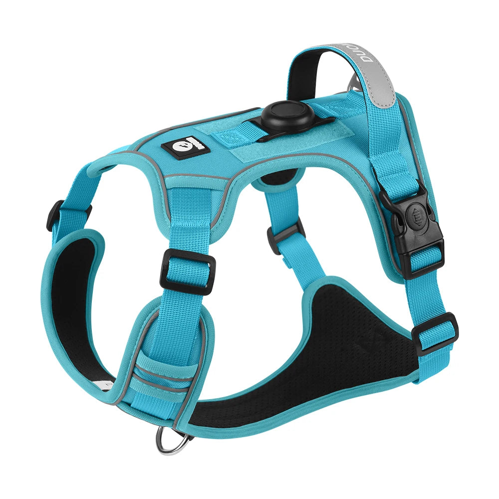 Adjustable Dog Harness with AirTag Holder