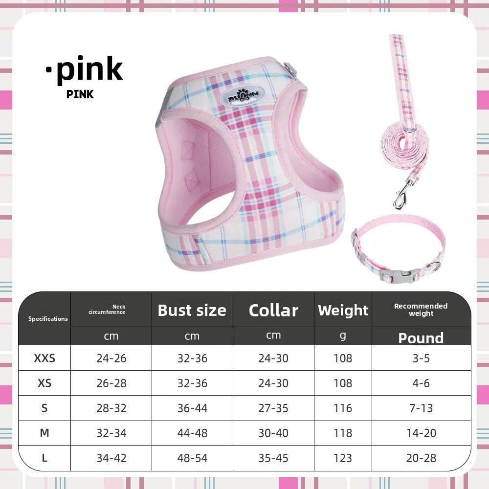 Dog Harness & Leash Set