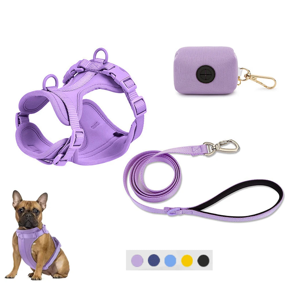 Breathable Dog Harness Set