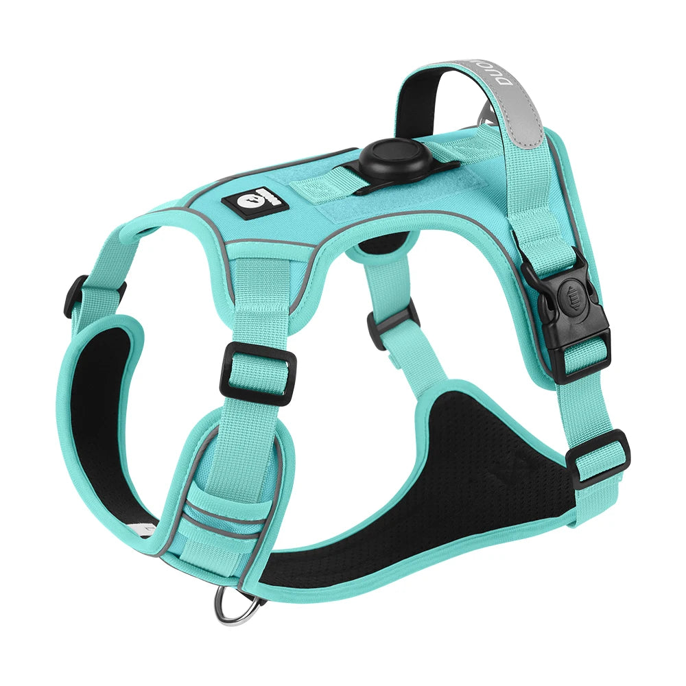 Adjustable Dog Harness with AirTag Holder
