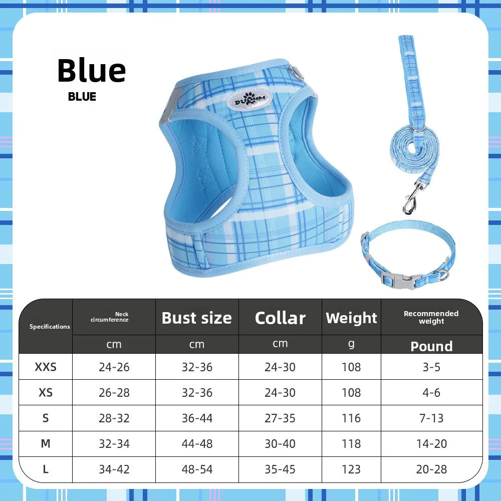 Dog Harness & Leash Set
