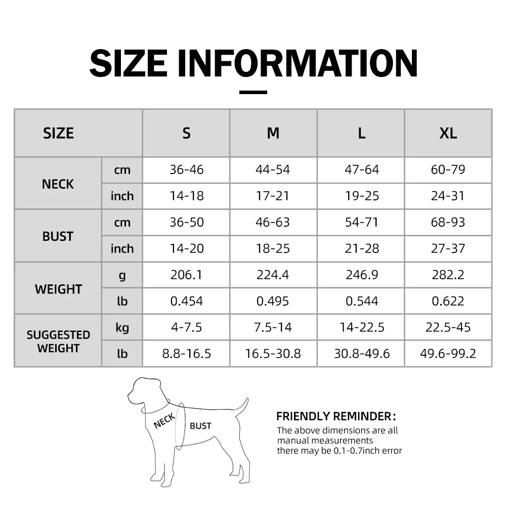 Adjustable Dog Harness with AirTag Holder