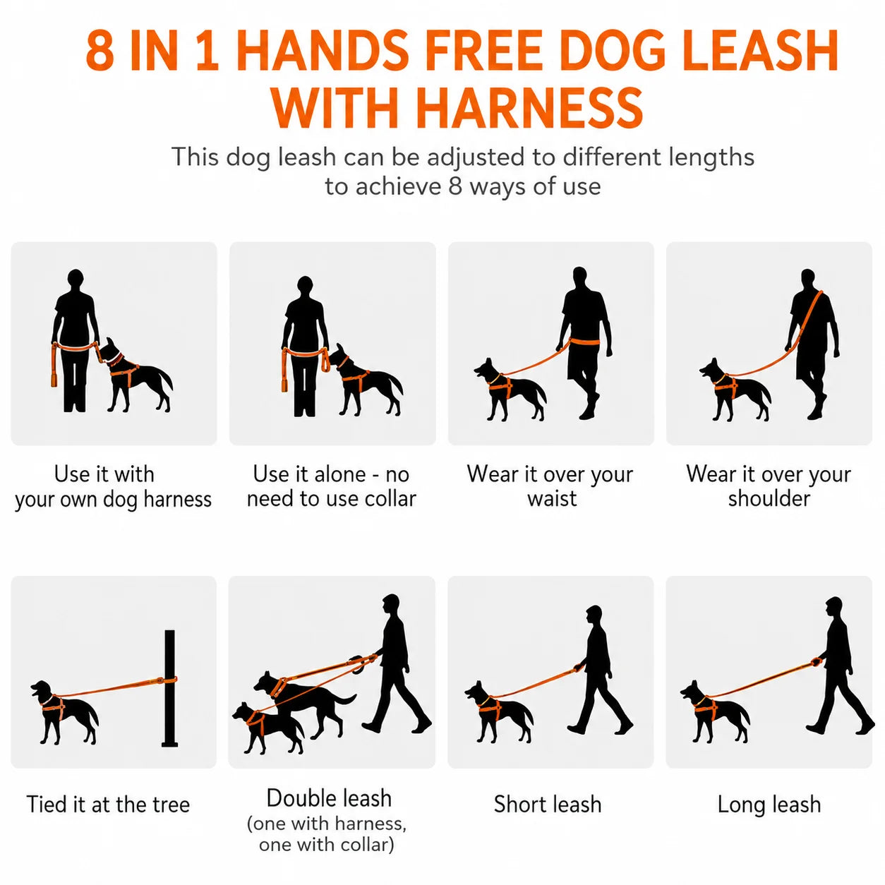 Adjustable Dog Outdoor Training Set